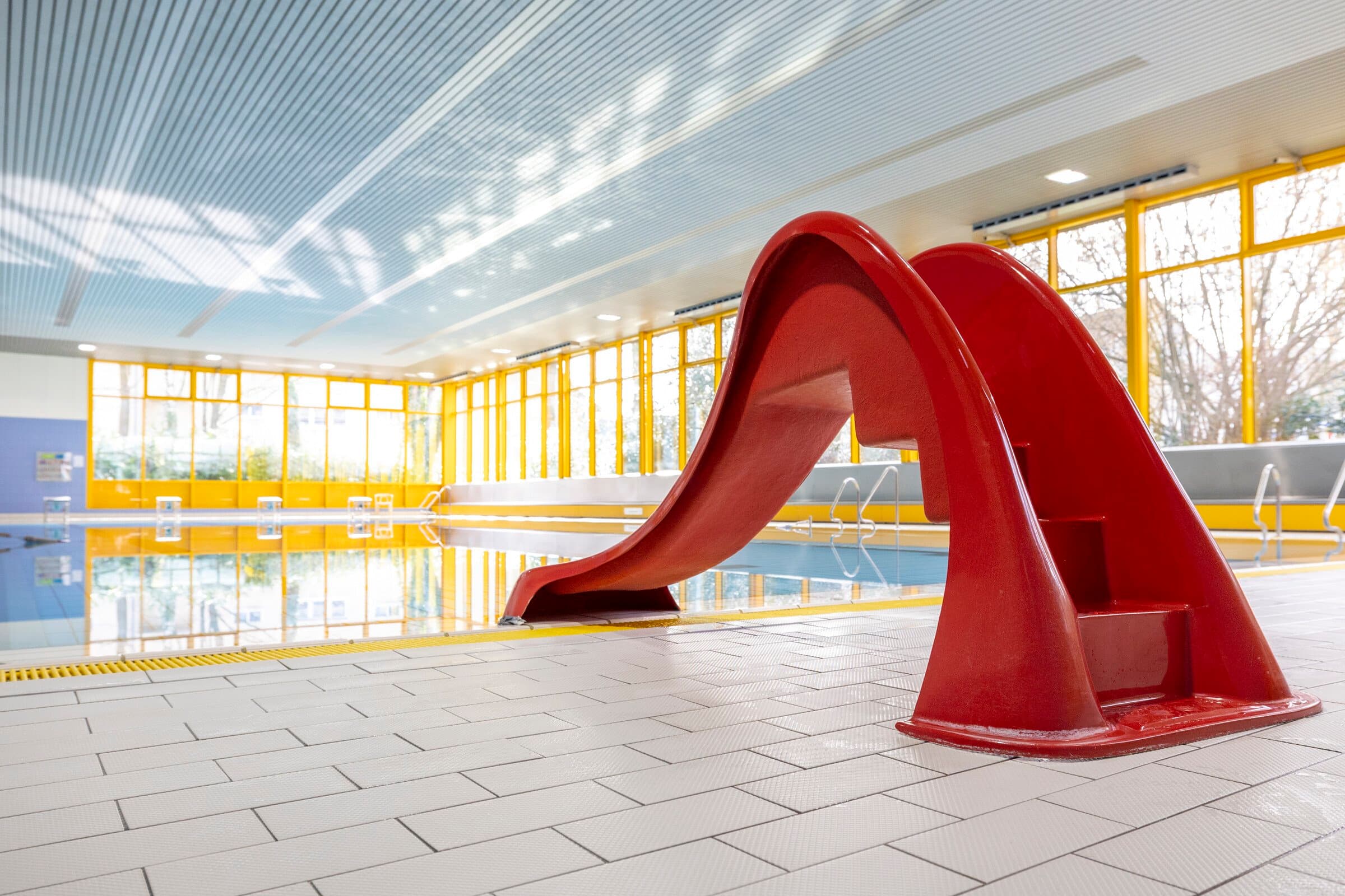 Rutsche im Hallenbad Herbede