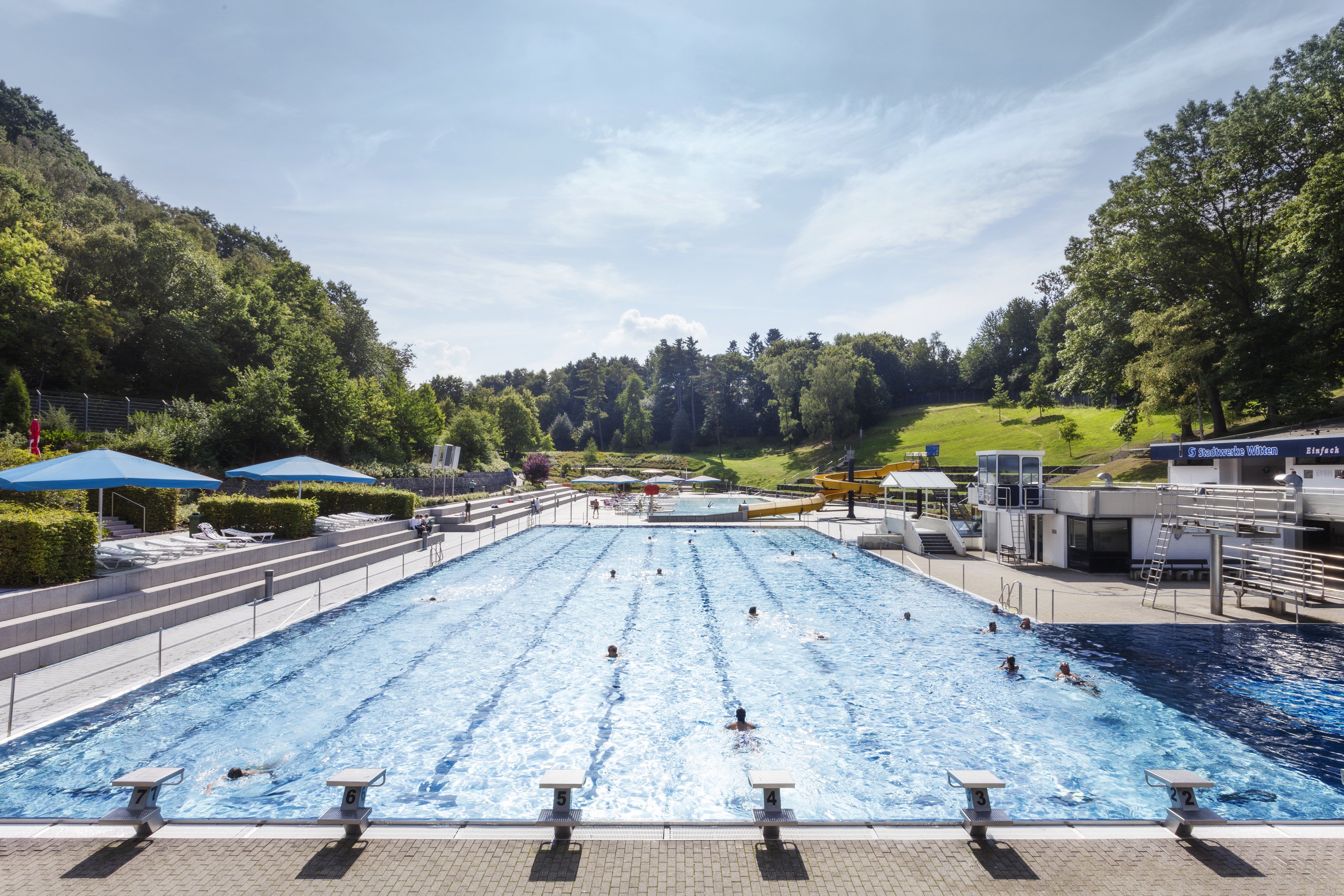 Zwembad Freibad Annen